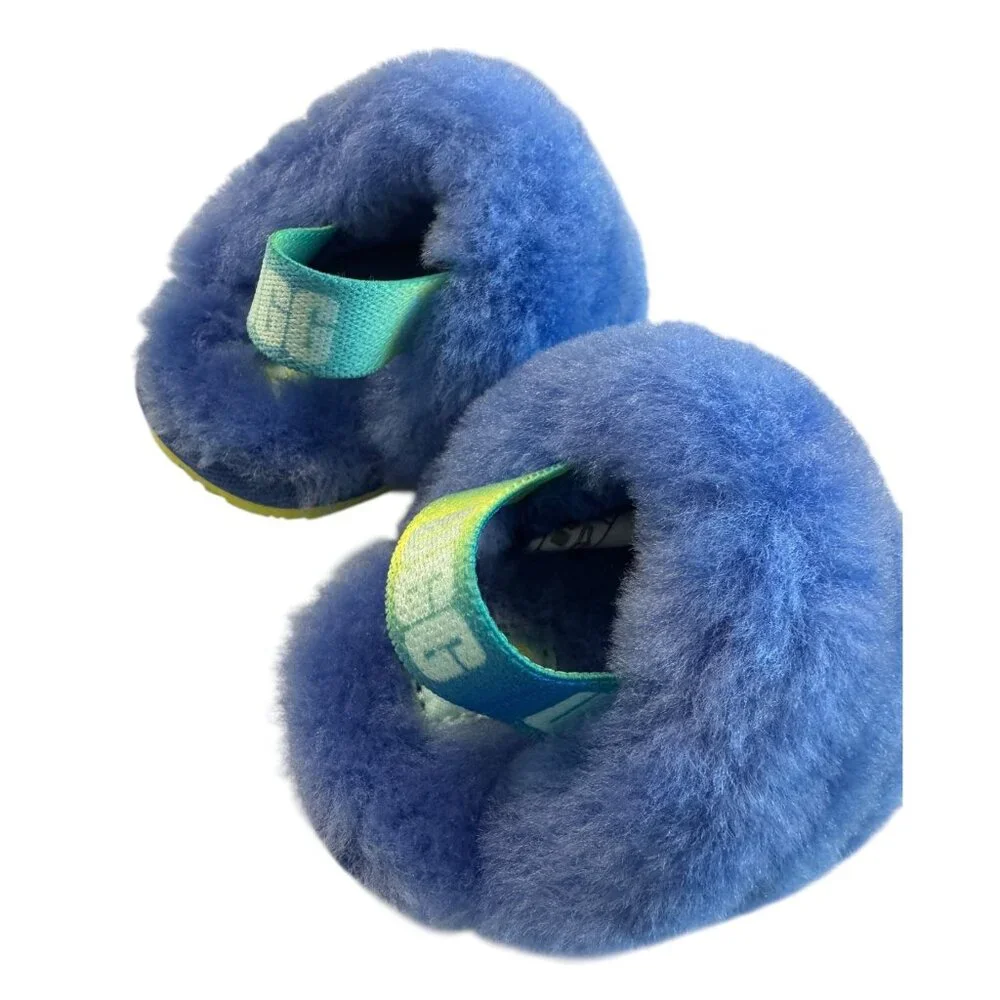 Baby UGG Fluff‎ Yeah Slide Slippers Size 0/1 NEW